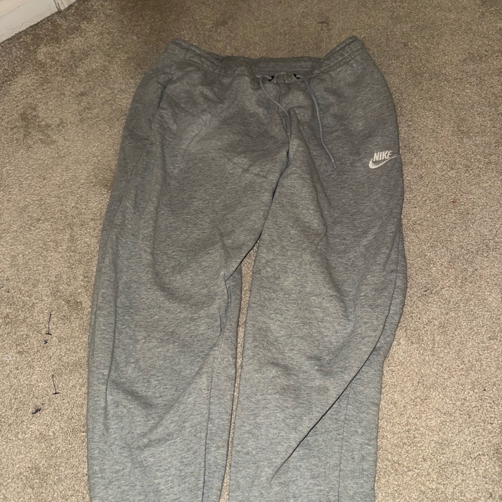 Nike Kids Heather Gray Joggers
